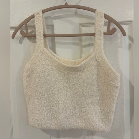 Tops - Cozy Cream Women's Top